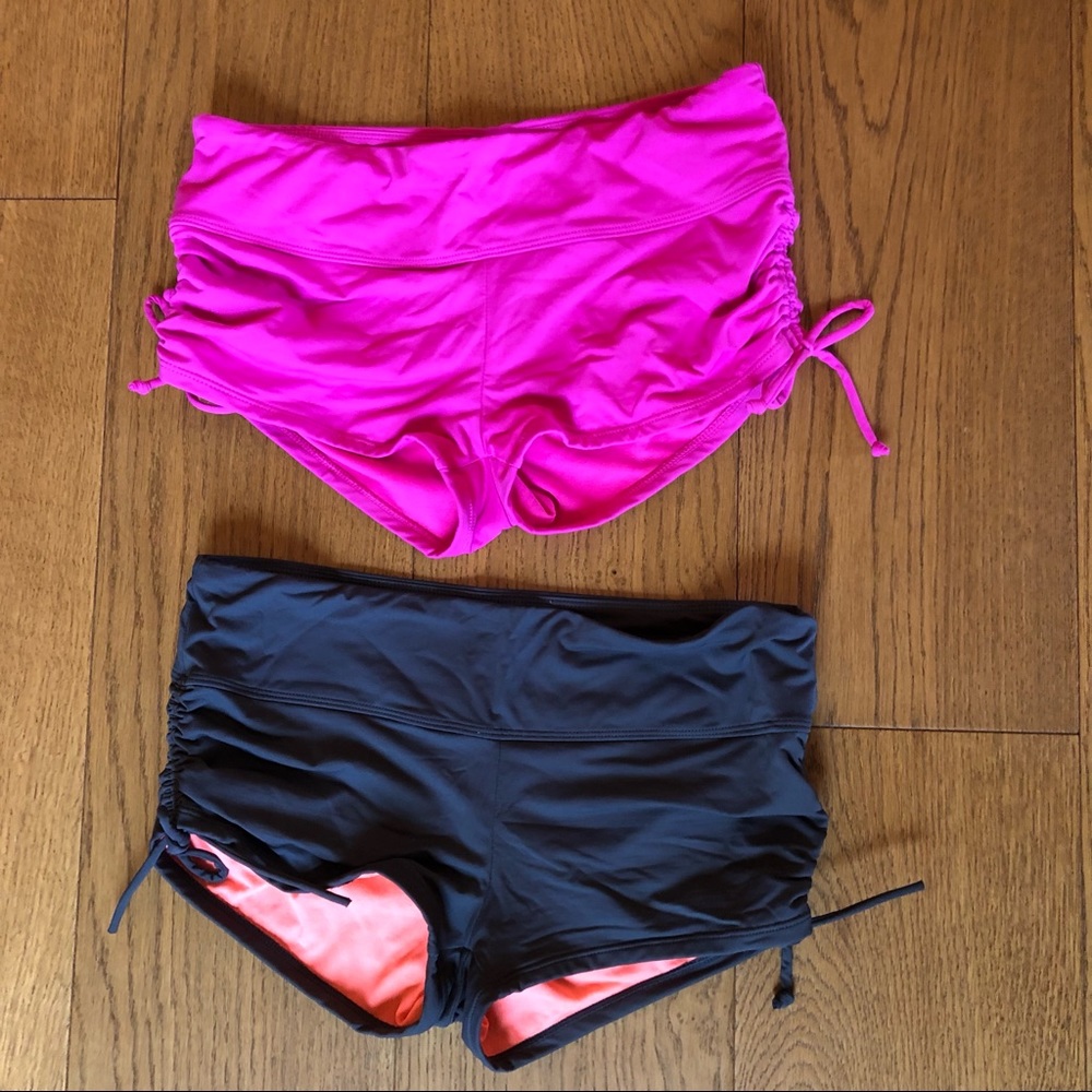 Lot of TWO Athleta workout/swim shorts